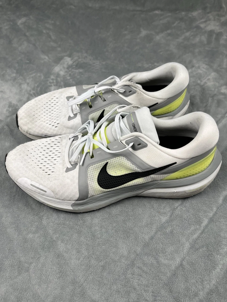 Nike ZoomX Vomero 16 Mens Running Shoes White Volt Black HM6803-120 Size 14 Size 14 - Nike Air Zoom Vomero 16 White Volt for sale online  main image 4