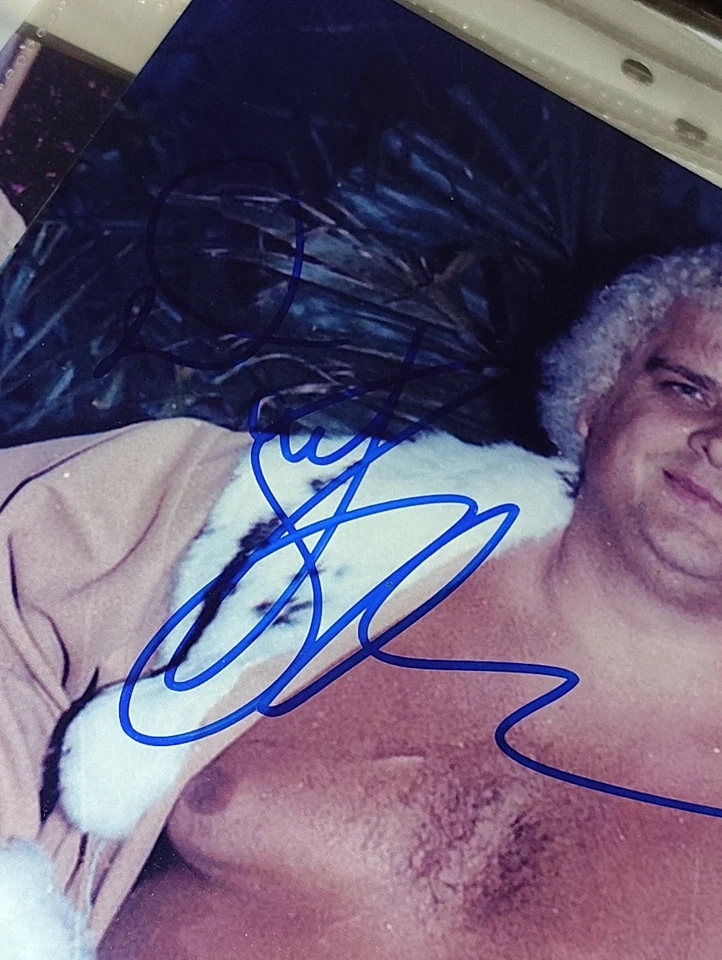 Foto 8x10 firmada por Dusty Rhodes NWA WWE Wcw Foto 4 de 4