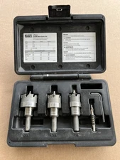 Klein Tools Carbide Hole Cutter Set (4 PC)