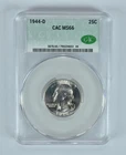 1944-D Washington Quarter MS66 CAC CACg *4424