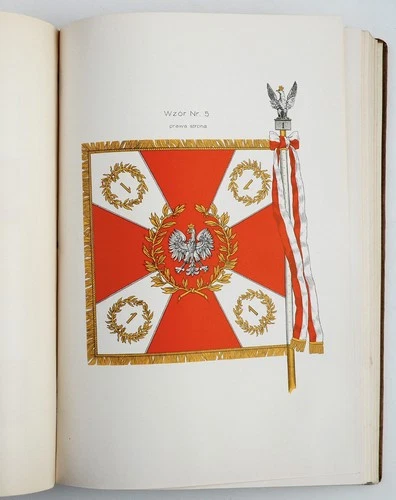 1929 Poland Ministry of Foreign Affairs Regulations Uniform Insignia Flag Polish