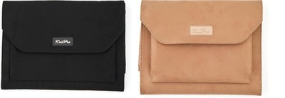KnitPro Fixed Circular Needle Case- Beige or Black, 8.9''x 7'' x 0.8''