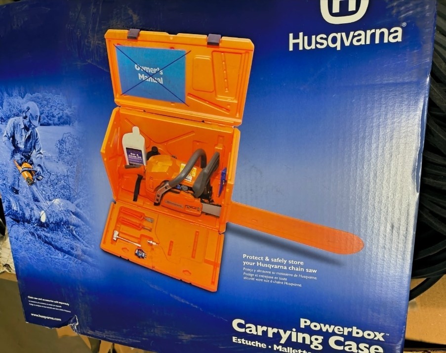 HUSQVARNA OEM 576739001 POWERBOX CHAINSAW CARRYING CASE & SCABBARD