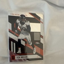 2017 Panini Unparalleled Mega Moon Lava Von Miller Denver Broncos #85