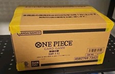 op11 booster box for sale One Piece TCG [OP-11] A Fist Of Divine Speed (Japanese)  Card Piece 45 Commons BANDAI ONE Piece Card Game,