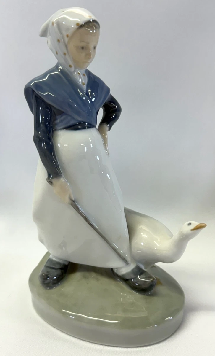 ロイヤルコペンハーゲン女性とガチョウのフィギュア Royal Copenhagen Goose Girl for sale | eBay