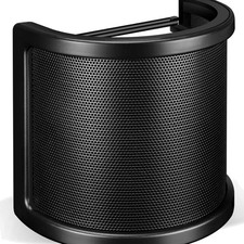 Mikrofon Popschutz Studio Fliter Windschutz für Gesang Podcast Recording Mikr...