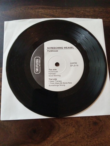 Screeching Weasel 7" Record Punk Rock Limited NOFX Riverdales Lookout Green Day - Picture 5 of 7