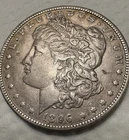1896-O Morgan Silver Dollar EF+, you decide!