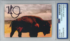 Robert Plant LED ZEPPELIN SIGNED Album Art Card Autograph PSA DNA COA Authentic
