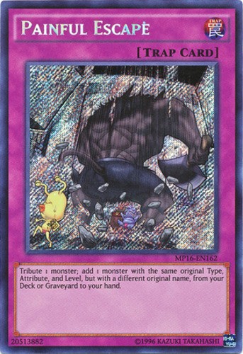 Painful Escape - MP16-EN162 - Secret Rare - Unlimited Edition - Near Mint