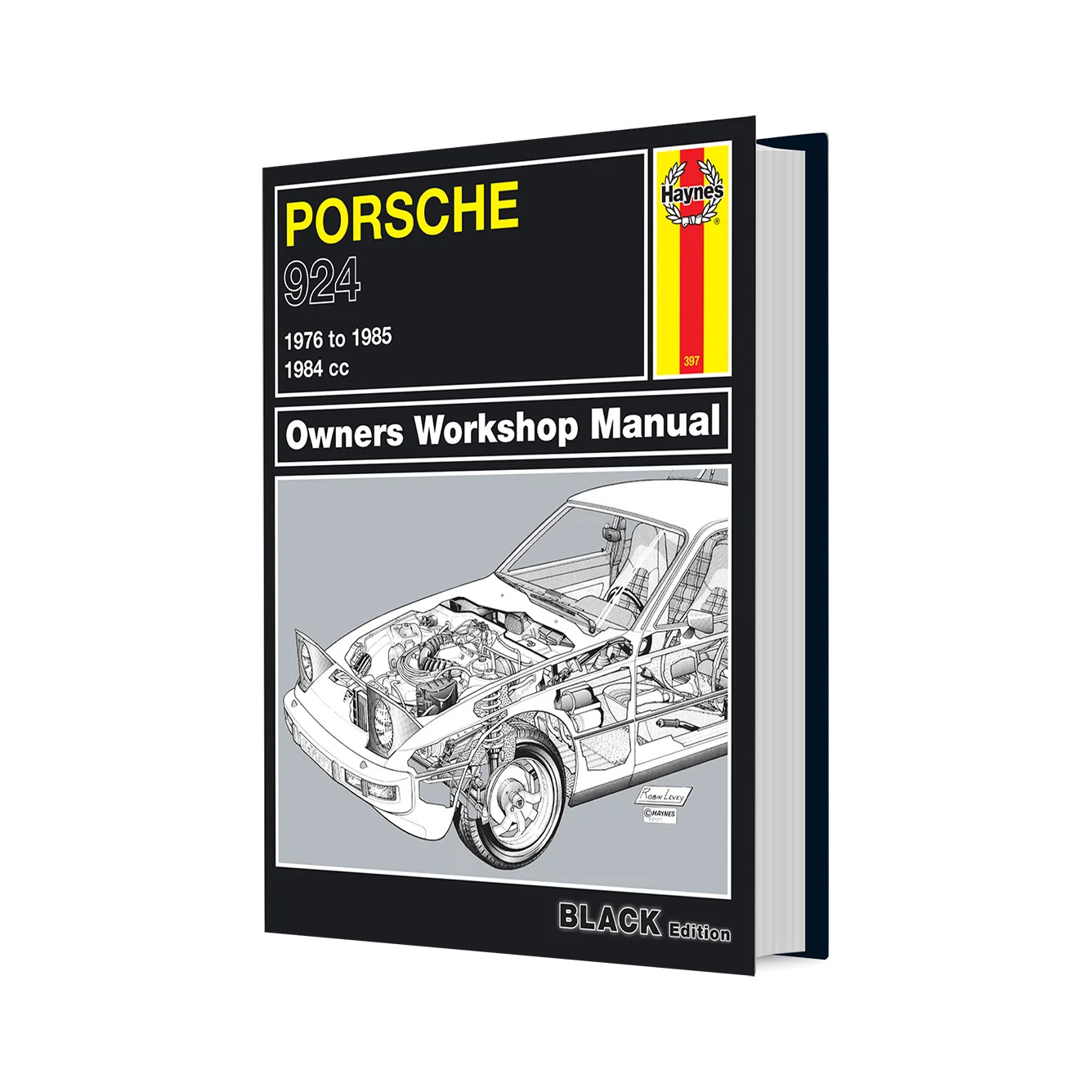 Porsche 924 & 924 Turbo (1976-1985) Manuale di riparazione Haynes - Premium Hardback