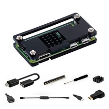 Raspberry Pi Zero 2 Case, Raspberry Pi Zero Case Kit with Pi Zero Heatsink, H...