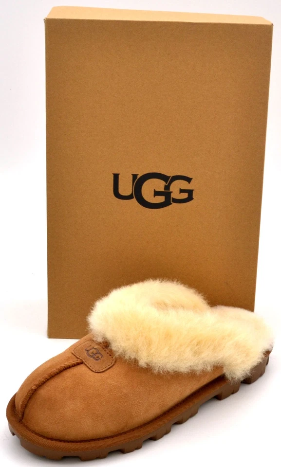 Zapatilla UGG Mujer Coquette | Castaño | 5125-CHE | Auténtica Nueva