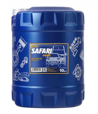 Mannol 7404 Motoröl Safari 20W-50 10L Kanister API SN/CH-4