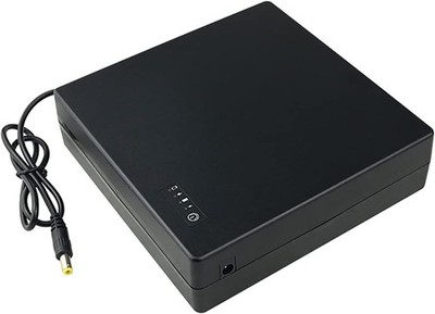 Mini USV Unterbrechungsfreie Stromversorgung DC 12V 9V 31200mAh Desktop Batterie Backup