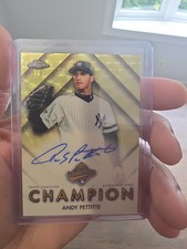 Marketplace image: 2026 Topps Chrome Andy Pettitte AUTO SuperFractor 1/1 Yankees Champion