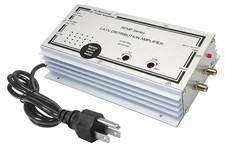 Premium Coax CATV Signal Amplifier W/ Gain Tilt Level Control 40dB Gain 110V