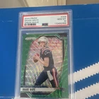 2024 Panini Prizm Drake Maye Green Wave #329 New England Patriots PSA 10 Rookie