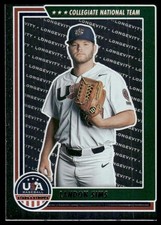 2022 Panini Stars & Stripes USA Baseball #28 Landon Sims Base Longevity (Hobby)