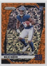 2024 Panini Prizm Rookies Disco Prizm Malik Nabers #370 00ba