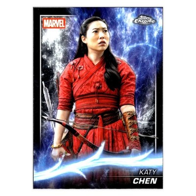Katy Chen 2025 Topps Chrome Marvel Studios #111 Shang-Chi