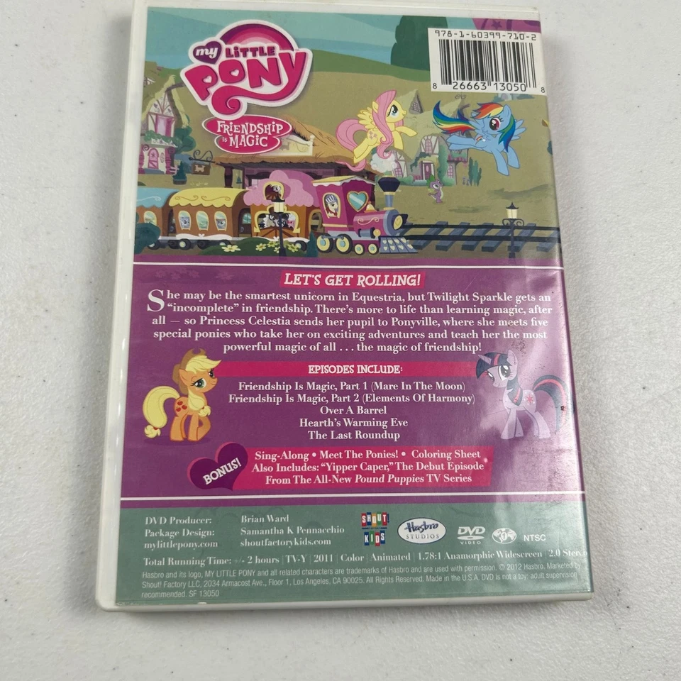 My Little Pony Friendship is Magic DVD 2011 The Friendship Express - Image 2 of 2
