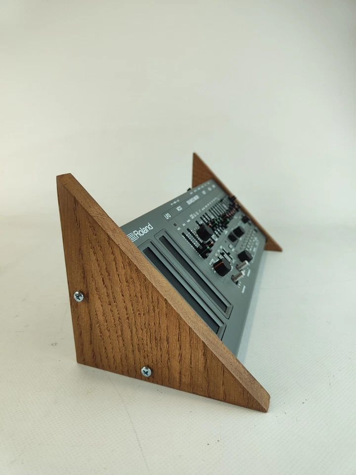 Roland Bouique SH-01R Real Oak Wood Stand Side panel synthesizer Wooden Stand - Image 4 of 4