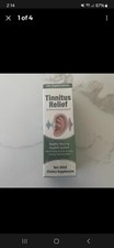 Tinnitus Relief Liquid Ear Drops Hearing Support Supplement 2 Months 60ml SEALED