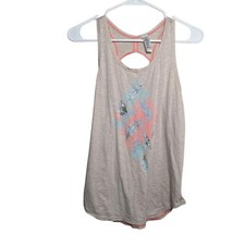 Lululemon Ivivva Tank Top Girl's 14 Sleeveless Athletic Graphic Printed Shirt