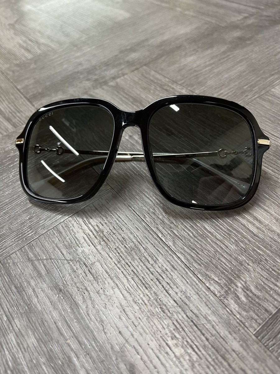 Gucci GG0887s Black Sunglasses 001 57 18-145 | eBay
