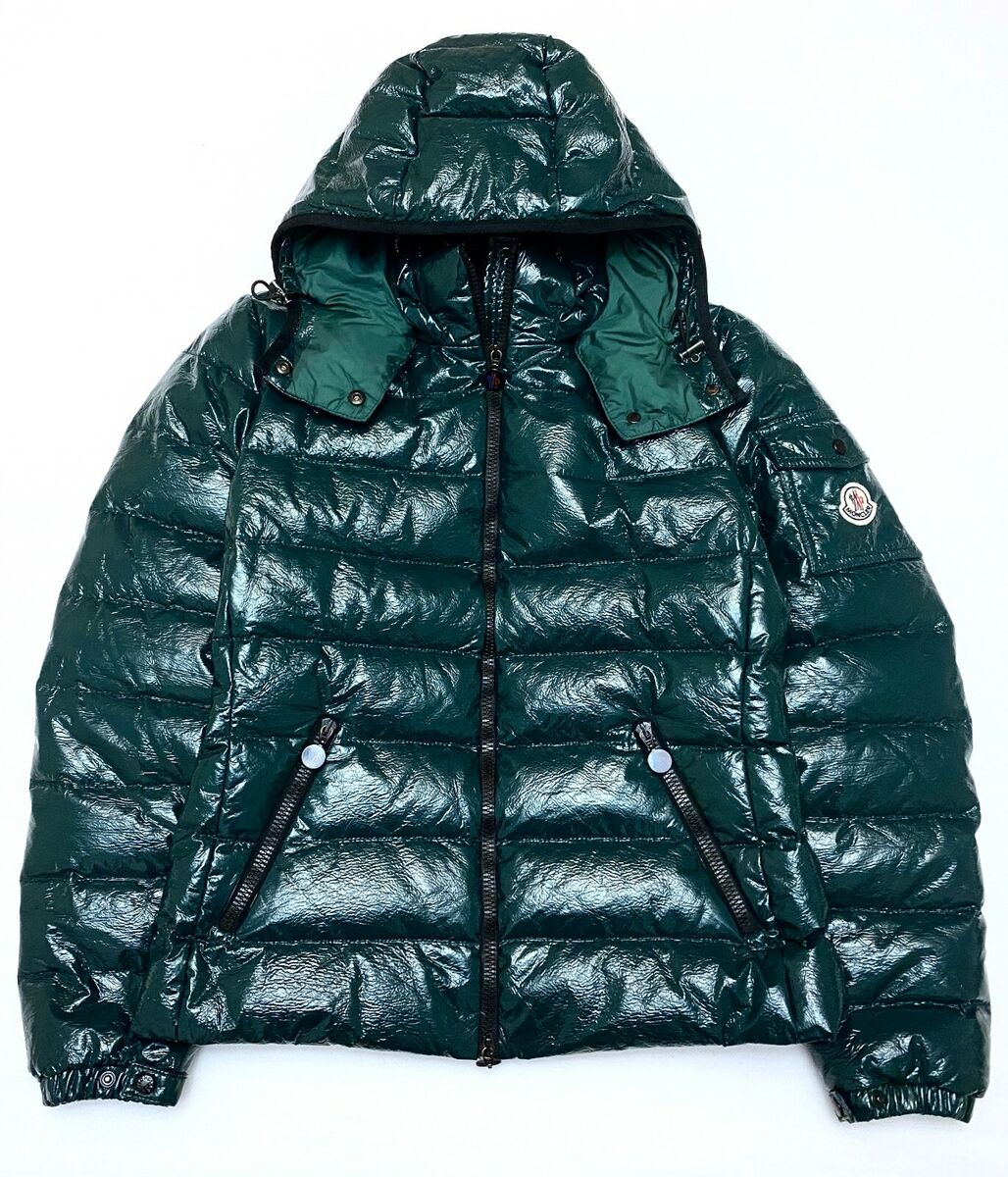 RRP $1970 RARE Auth MONCLER BADY Green Zip Up Down Puffer RRP $1970 RARE Auth MONCLER BADY Green Zip Up Down Puffer