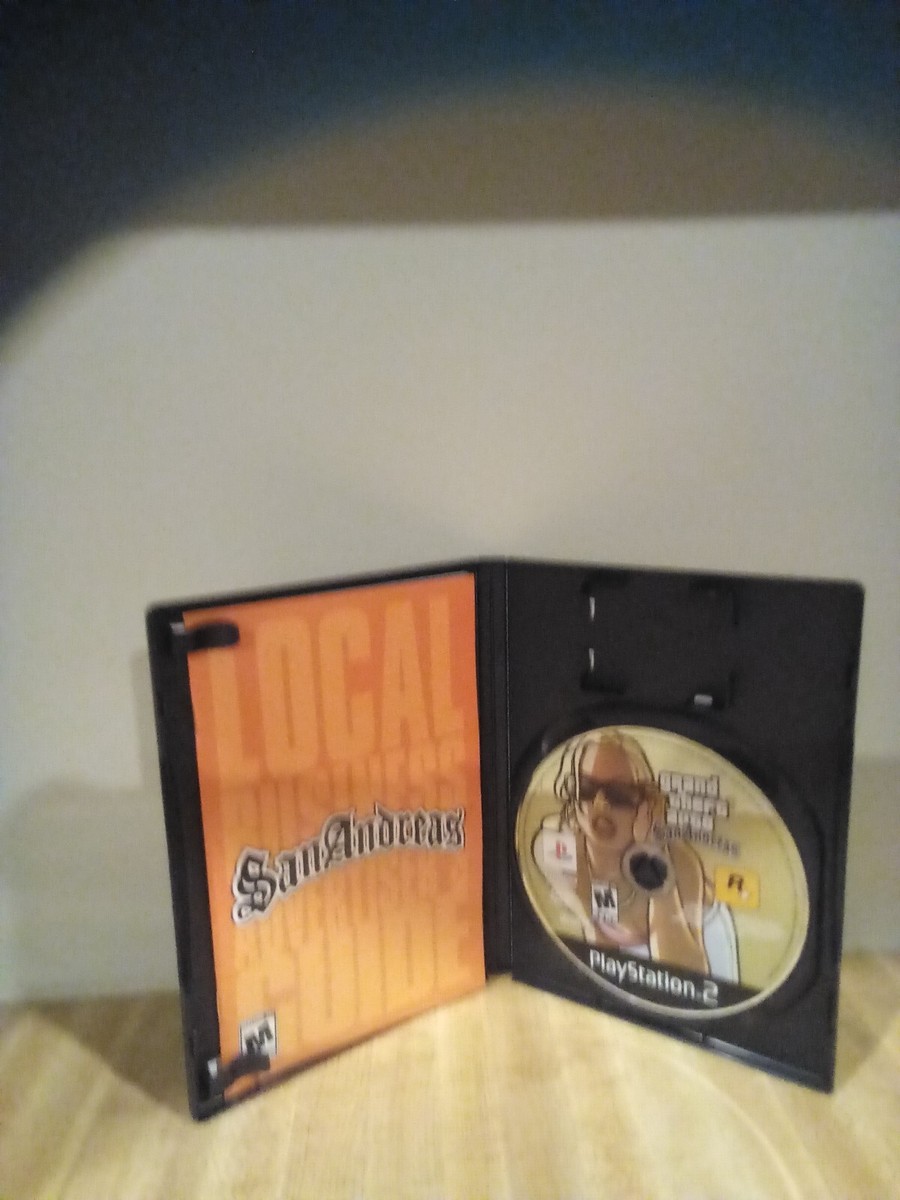 original copy of gta san andreas (pre hot coffee) opened works