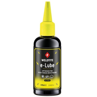 WELDTITE E-LUBE ELEKTROFAHRRAD KETTENSCHMIERSTOFF GETRIEBE NASS TROCKEN ALLWETTERABWEISEND