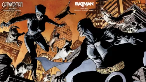 BATMAN #137 & CATWOMAN #57 DC COMICS 2023 JOE QUESADA CONNECTING VARIANT SET NM