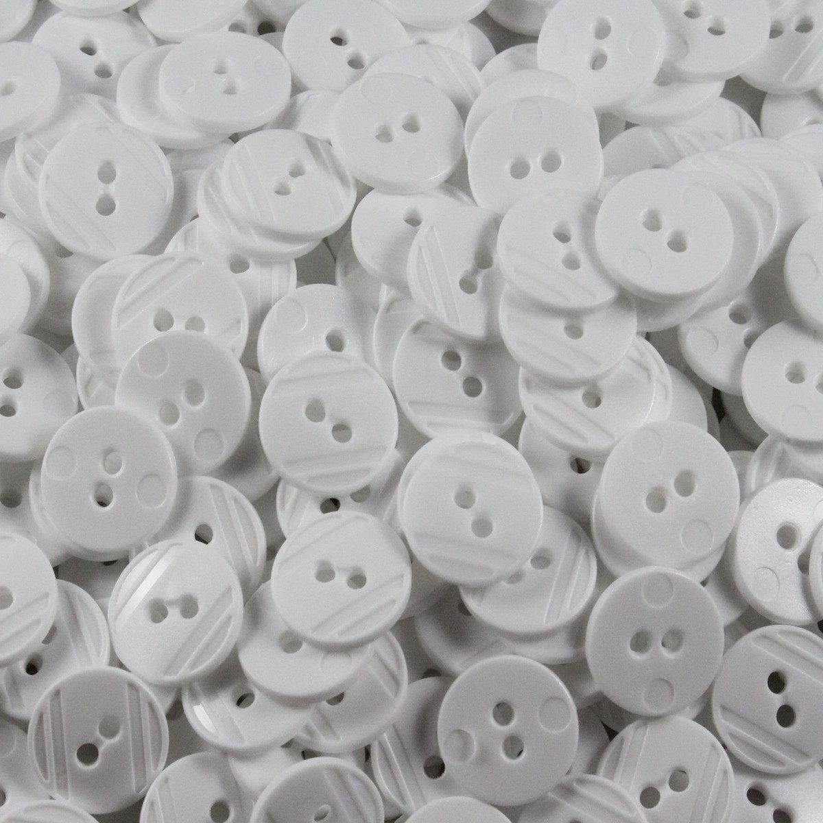 6 Stück Gewebte Knöpfe Rund - 15mm Bis 28mm In Dunkelbraun