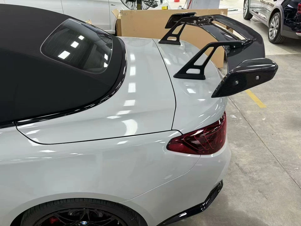 Alerón trasero de fibra de carbono para Dodge Viper ACR GT2 estilo GT de carreras Foto 3 de 4