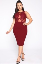 Fashion Nova Make Your Way Here Midi Dress