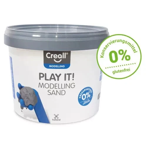 HAVO Creall Play-It Modelliersand Modelling Sand Bastelsand Spielsand 5000g 5kg