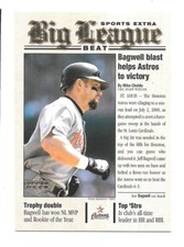 # 2000 Upper Deck Baseball Jeff Bagwell Astros Big League Beat #BB6 NRMT
