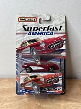 2006 Matchbox Superfast America 1957 Corvette Hardtop w/ Storage Box #10