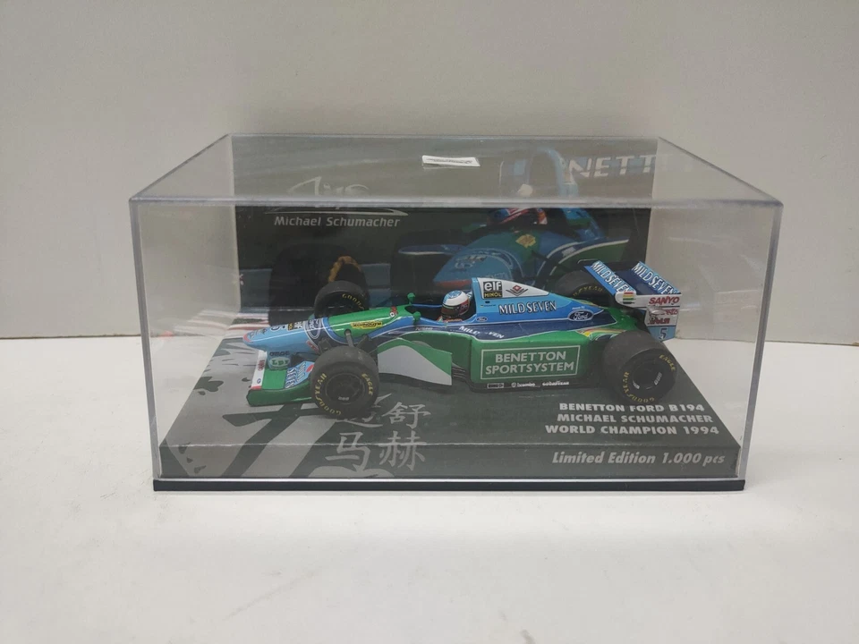 Benetton B194 Michael Schumacher World Champion 1994 1/43 Minichamps - Photo 2/4