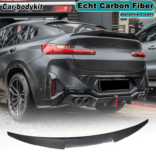 Spoiler posteriore in carbonio demolito spoiler ala labbro adatto per BMW X4 G02 18-22 - Foto 1 di 13