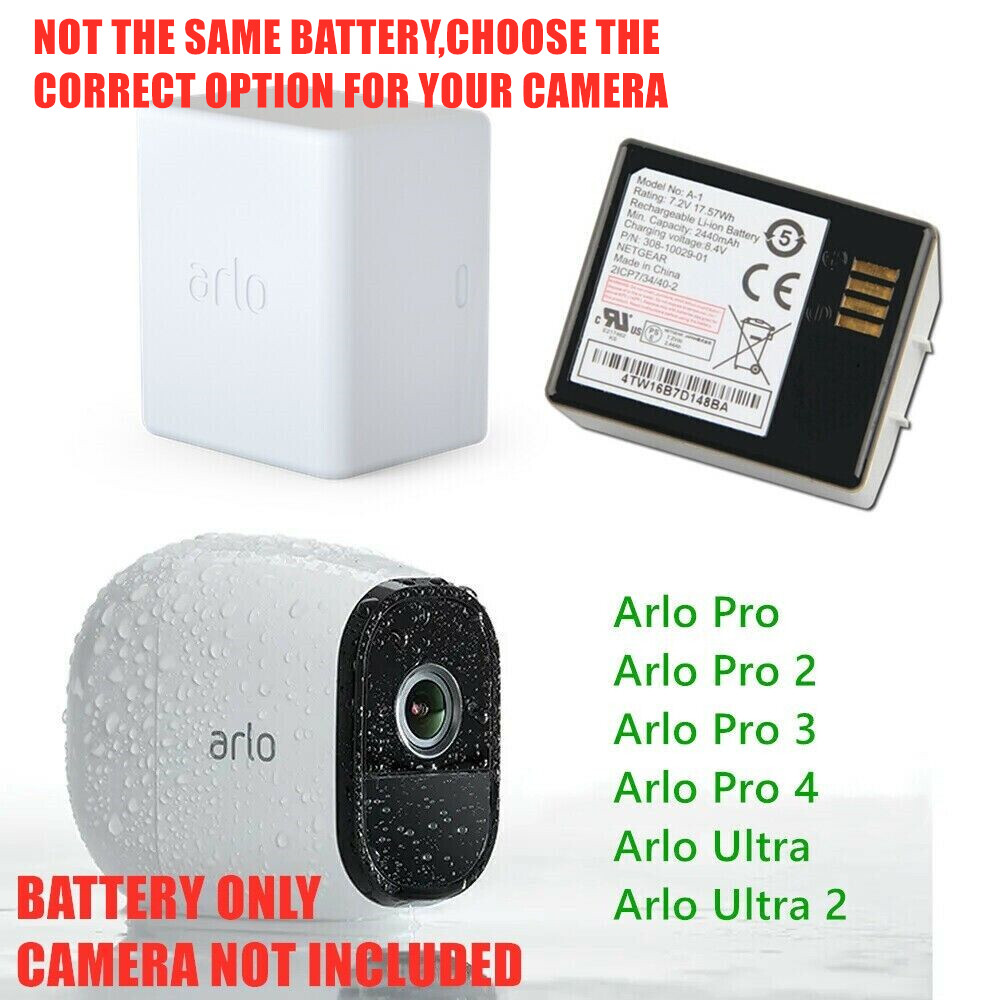 Genuine Battery For Arlo Pro 2, Arlo Ultra VMA4400 VMA5400