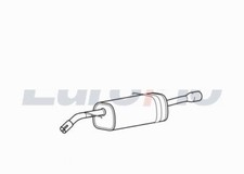 EXHAUST FOR CITROEN DS3 1.2 VTI PURETECH A55 2009-2020 - REAR SILENCER