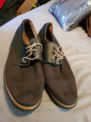 Fabric Lace Up Dress Shoes Size 