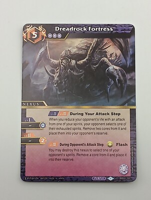 Battle Spirits Saga Tcg Einzelkarte Dreadrock Fortress NM