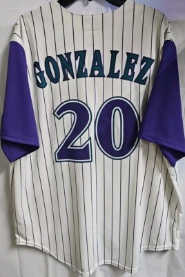New Arizona Diamondbacks Luis Gonzales Nike Men's Cooperstown