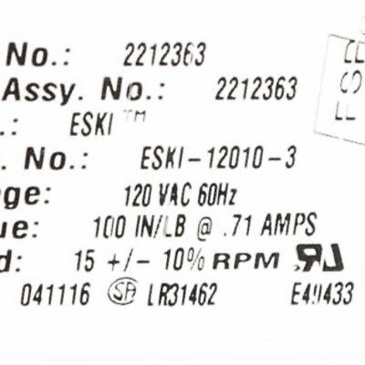 WP2188869 WHIRLPOOL WP2212363 MOTOR