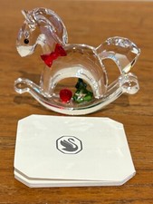 SWAROVSKI CRYSTAL "ROCKING HORSE HAPPY HOLIDAYS" 5544529